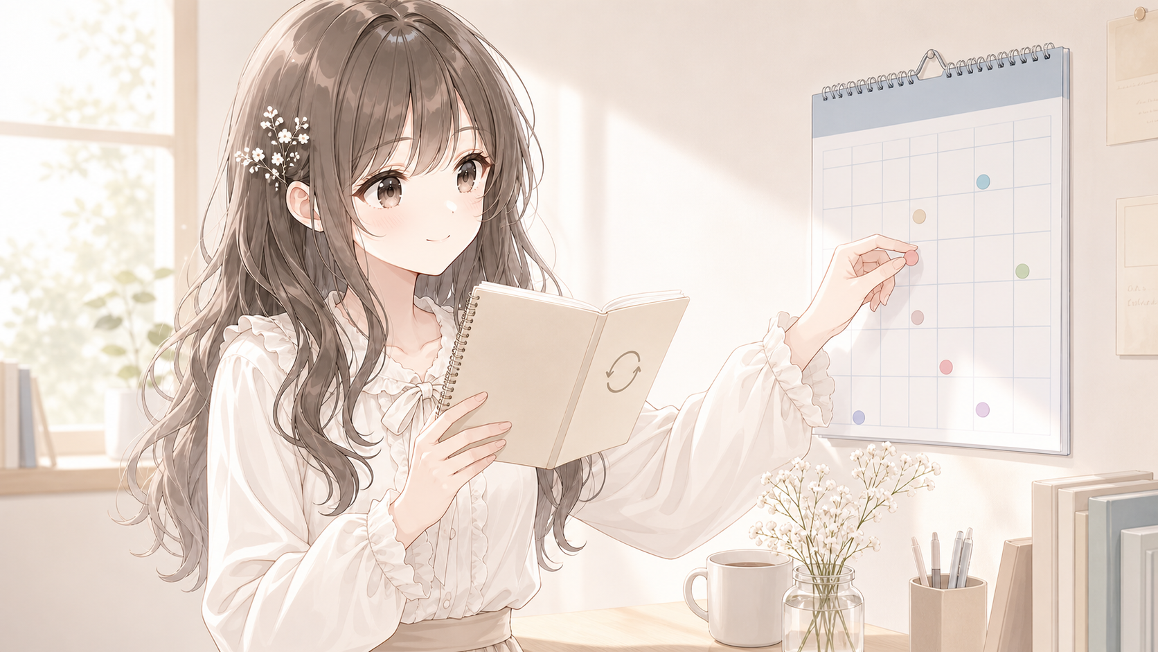公開後の記事を定期的に見直す白石琴葉