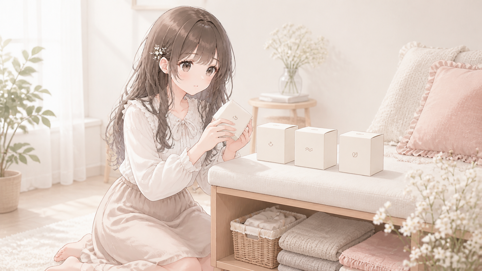 商品を比べて紹介の考え方を整理する白石琴葉